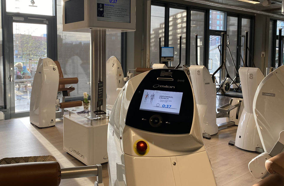 Milon-terminal hos fx fitness